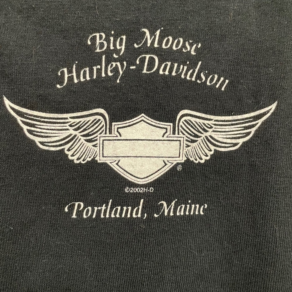 Vintage Harley Davidson 100th Anniversary Muscle Tank Top Big Moose Y2K M USA - Picture 4 of 12